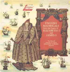 The Purcell Consort Of Voices, Grayston Burgess - English Madrigals From Th ...