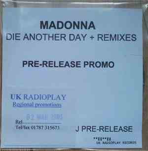 Madonna - Die Another Day + Remixes