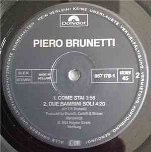 Piero Brunetti - Come Stai