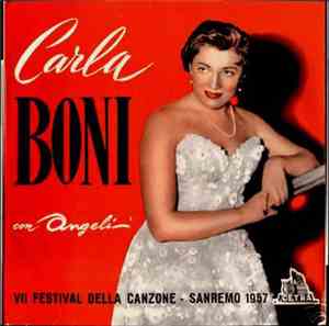 Carla Boni - 7 Festival Della Canzone - Sanremo 1957
