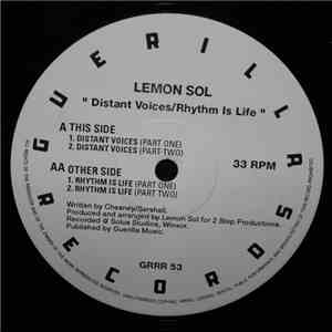 Lemon Sol - Distant Voices / Rhythm Is Life