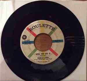 Paul & Lynn - Well We Did It / Absent Minded Lover