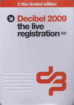 Various - Decibel 2009 The Live Registration