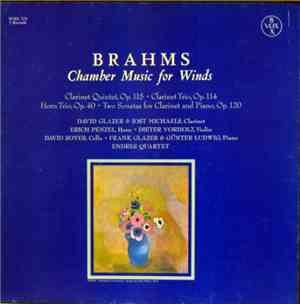 Brahms, David Glazer & Jost Michaels, Erich Penzel • Dieter Vorholz • David ...
