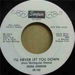 Deena Johnson - I'll Never Let You Down / I'm A Sad Girl