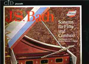 Johann Sebastian Bach - Paul Meisen / Hedwig Bilgram - Sonaten Für Flöte Un ...