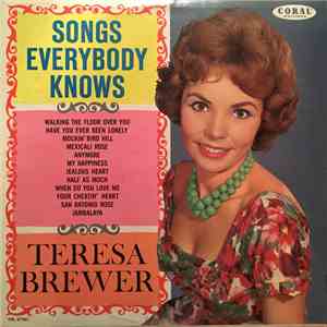 Teresa Brewer With Chorus And Orchestra Directed By Dick Jacobs - Songs Eve ...