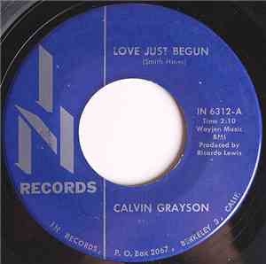 Calvin Grayson - Love Just Begun