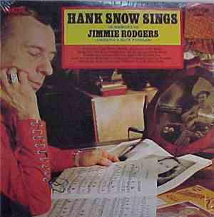 Hank Snow - Sings In Memory Of Jimmie Rodgers