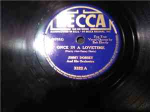 Jimmy Dorsey And His Orchestra - Once In A Lovetime/While the Music Plays O ...