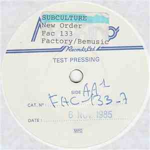 New Order - Sub-Culture