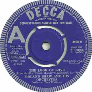 Roland Shaw And His Orchestra - The Look Of Love / Have No Fear Mr. Bond Is ...
