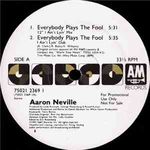 Aaron Neville - Everybody Plays The Fool