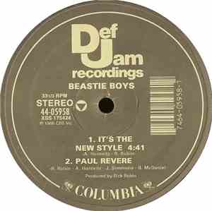 Beastie Boys - It's The New Style / Paul Revere