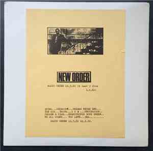 New Order - Radio Order