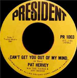 Pat Hervey With The Tiaras  & Art Snider - Can't Get You Out Of My Mind