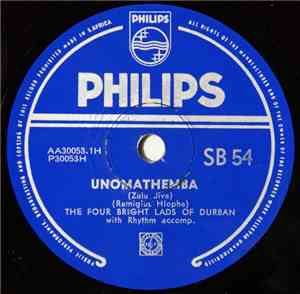 The Four Bright Lads Of Durban - Unomathemba / Umuntu Wembazo