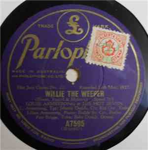 Louis Armstrong & His Hot Seven - Willie The Weeper / Weary Blues