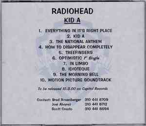 Radiohead - Kid A