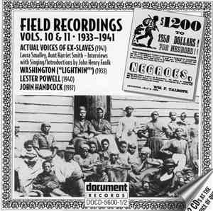Various - Field Recordings - Volumes 10 & 11: Texas & Arkansas & Actual Voi ...