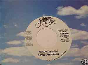 David Johansen - Melody (Studio)