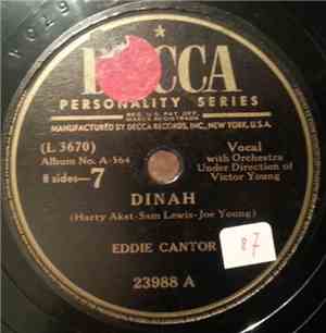 Eddie Cantor - Songs He Made Famous