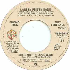 Larsen-Feiten Band - She's Not In Love (Edit)