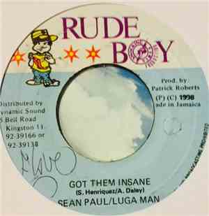 Sean Paul / Luga Man - Got Them Insane