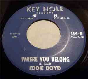 Eddie Boyd - All The Way / Where You Belong