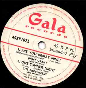 Jimmy Grant , The Promineers, Johnny Kay, Marty Kasen - Are You Really Mine ...
