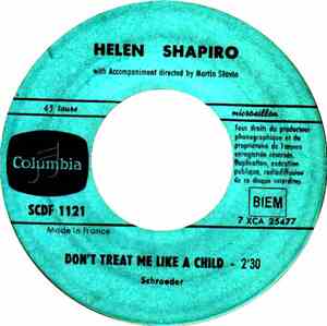 Helen Shapiro - Don't Treat Me Like A Child