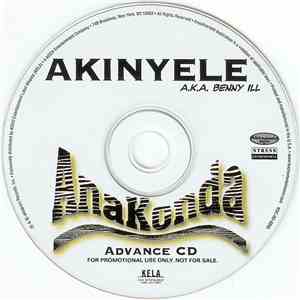 The Bouncemasta Doo Wop Presents Akinyele - Anakonda Advance CD