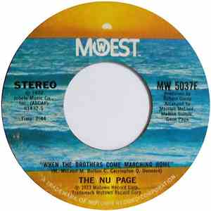 The Nu Page - When The Brothers Come Marching Home / A Heart Is A House