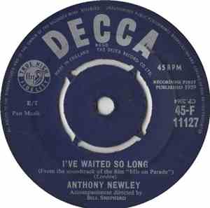 Anthony Newley - I've Waited So Long
