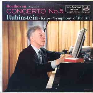 Beethoven, Rubinstein, Krips, Symphony Of The Air - Concerto No. 5 (Emperor ...