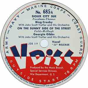 Bing Crosby / Georgia Gibbs / Harry Cool And His Orchestra - Sioux City Sue ...