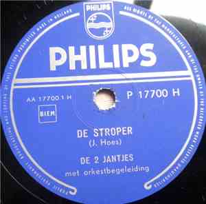 De 2 Jantjes - De Stroper / Alida
