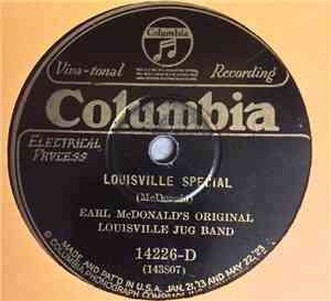 Earl McDonald's Original Louisville Jug Band - Louisville Special / Rocking ...
