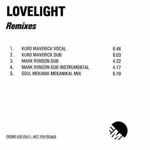 Robbie Williams - Lovelight (Remixes)