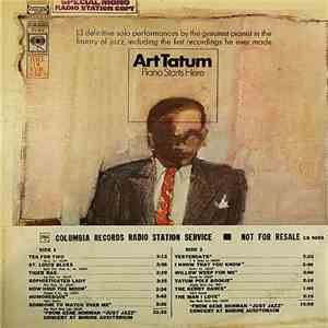 Art Tatum - Piano Starts Here