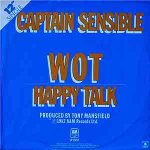 Captain Sensible - Wot / Happy Talk