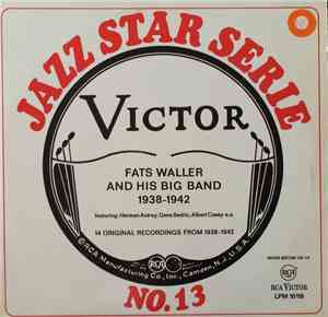 Fats Waller And His Big Band - 14 Original Recordings From 1938-1942