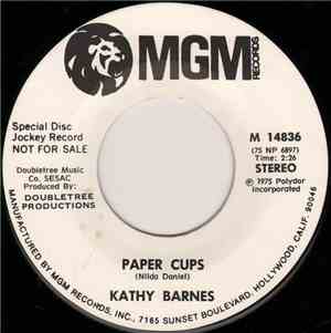 Kathy Barnes - Paper Cups