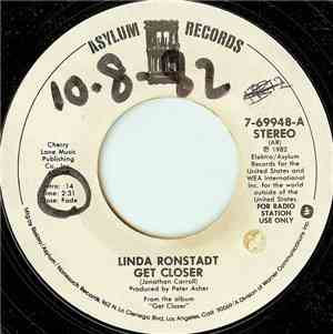 Linda Ronstadt - Get Closer