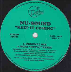 Nu-Sound - Keep It Coming