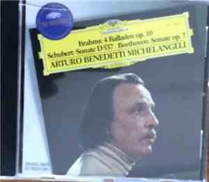 Arturo Benedetti Michelangeli - Johannes Brahms - Franz Schubert - Balladen ...