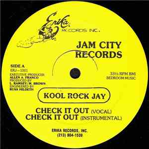 Kool Rock Jay / D.J. Slice - Check It Out / Slice It Up