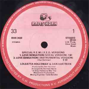 Loleatta Holloway & Dan Hartman - Love Sensation (Special R.E.M.I.X.E.D. Ve ...