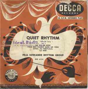 The Fela Sowande Rhythm Group - Quiet Rhythm