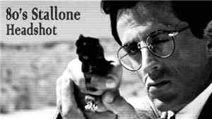 80s Stallone - Headshot